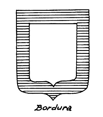 Bild des heraldischen Begriffs: Bordura