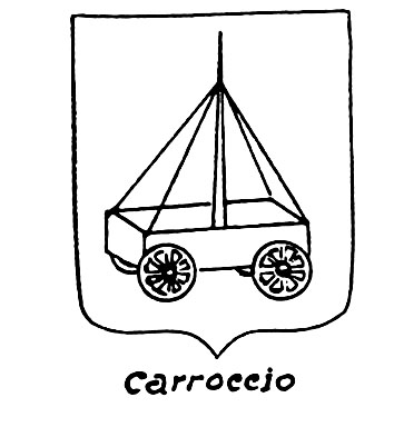 Bild des heraldischen Begriffs: Carroccio