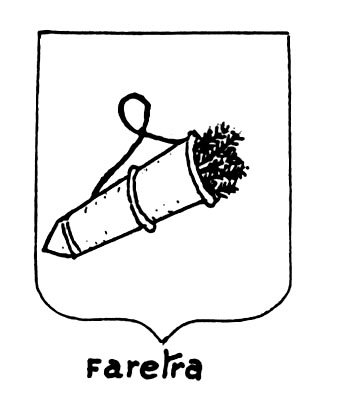 Bild des heraldischen Begriffs: Faretra
