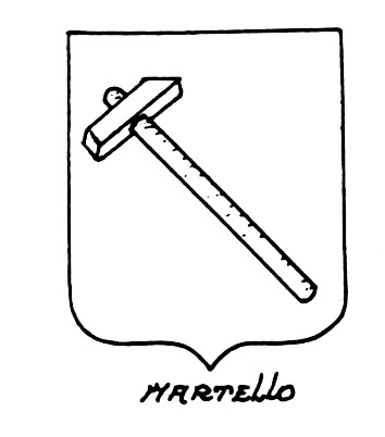 Bild des heraldischen Begriffs: Martello
