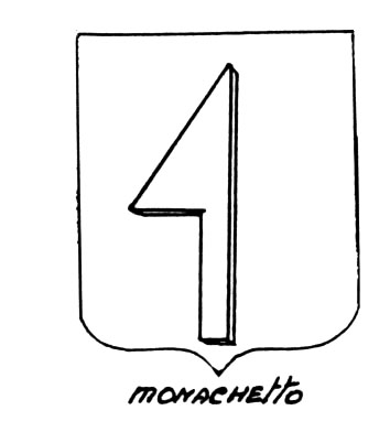 Imagem do termo heráldico: Monachetto