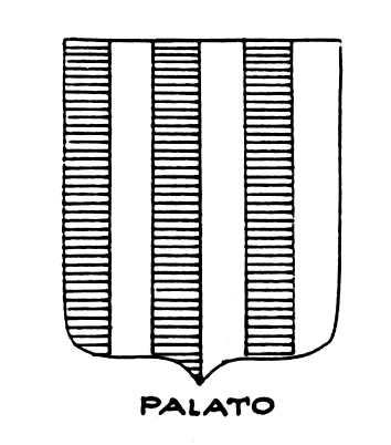 Bild des heraldischen Begriffs: Palato
