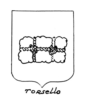 Imagem do termo heráldico: Torsello