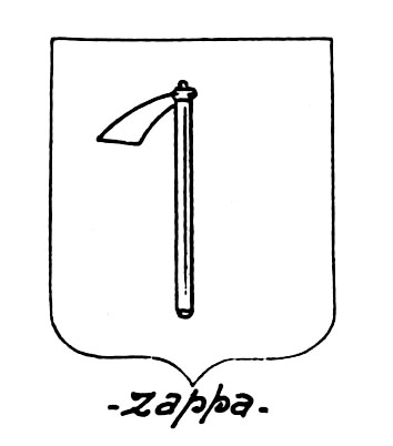 Bild des heraldischen Begriffs: Zappa