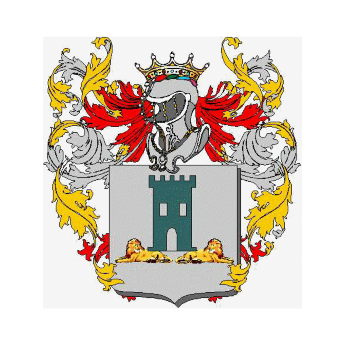 Wappen der Familie LA CARA