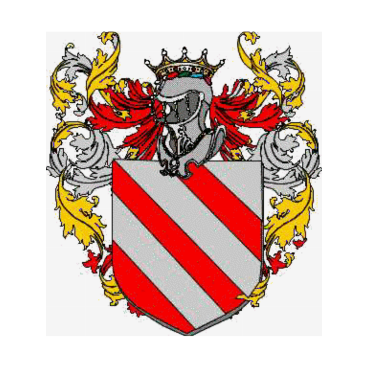 Coat of arms of family Rottazzi