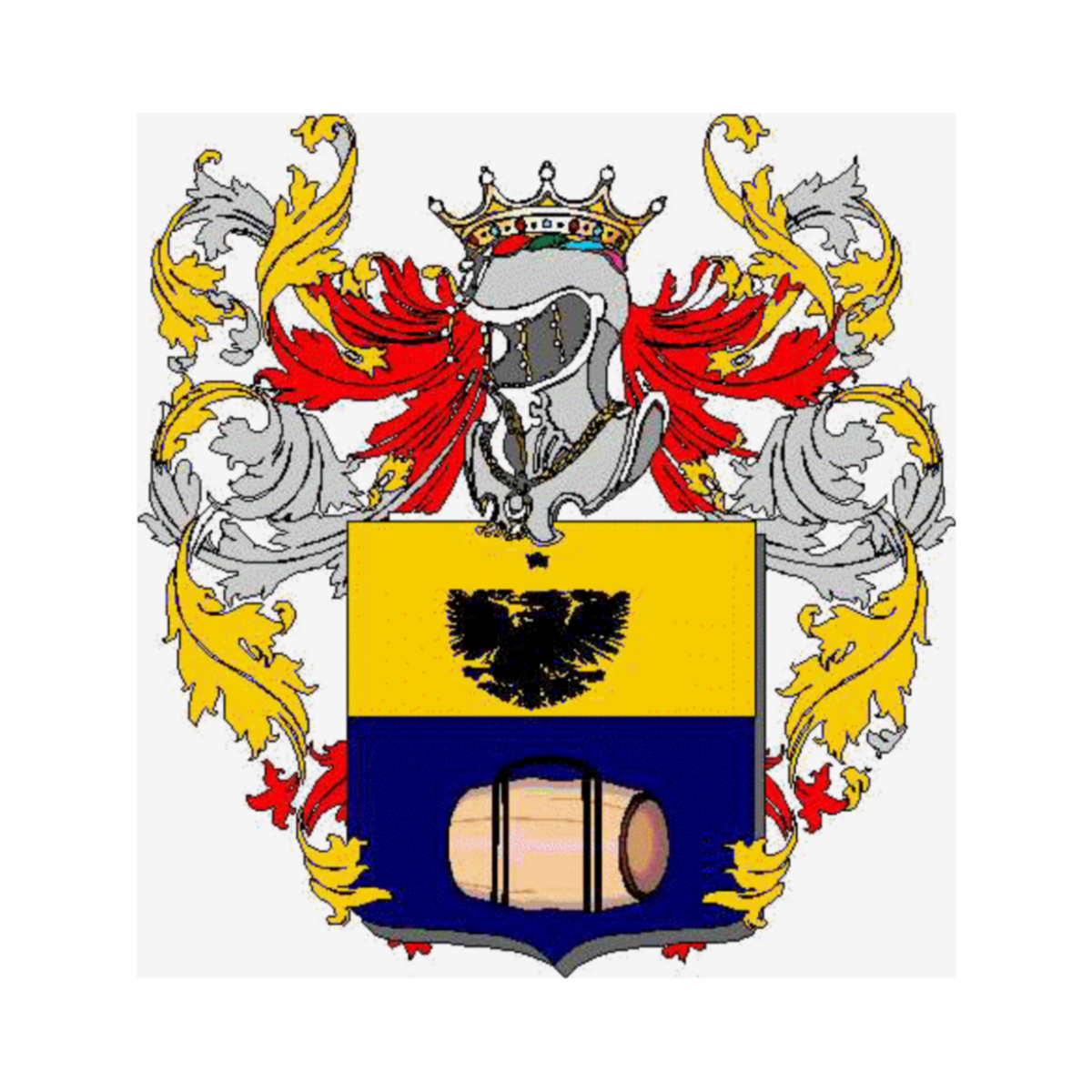 Wappen der Familie Cesate