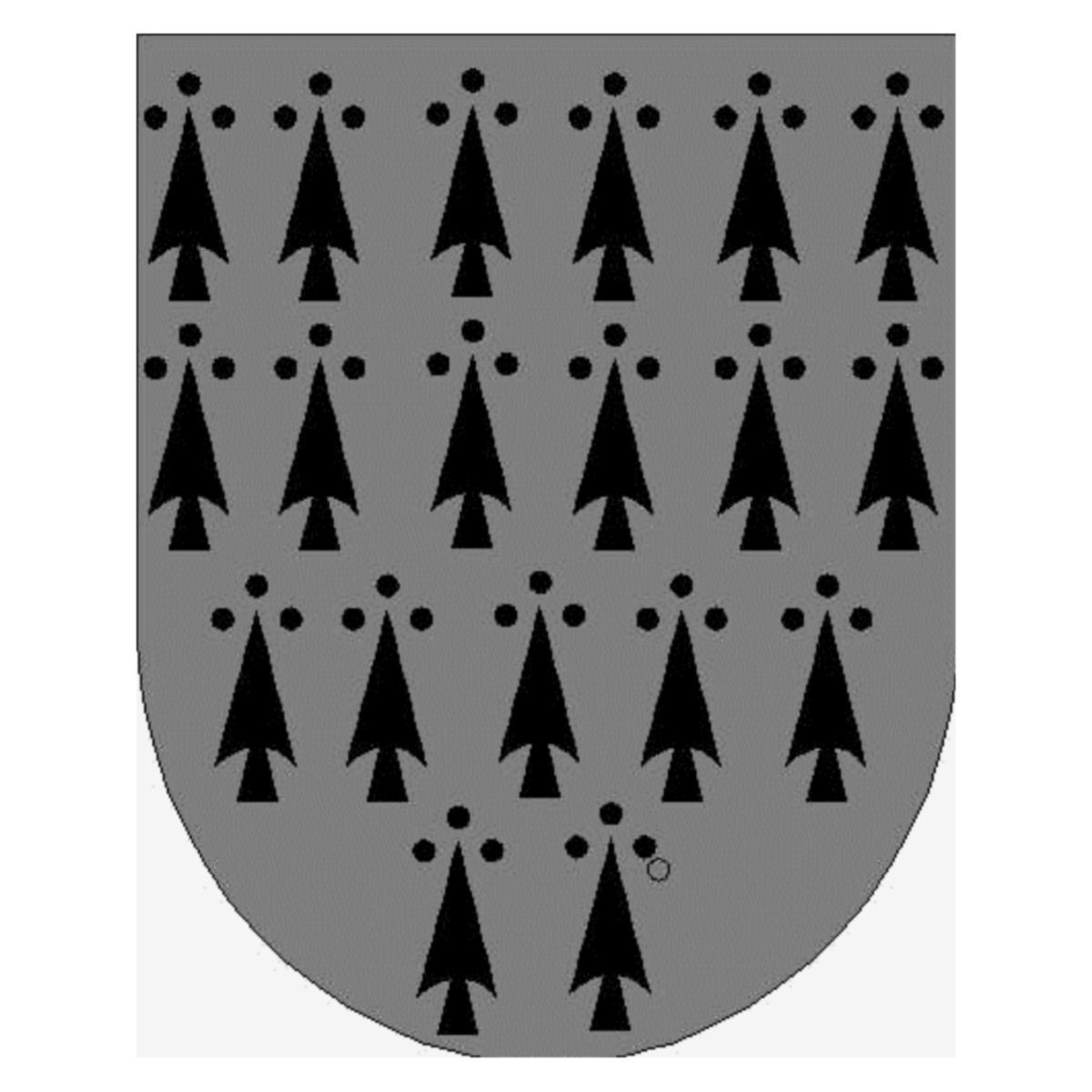 Coat of arms of family Minie