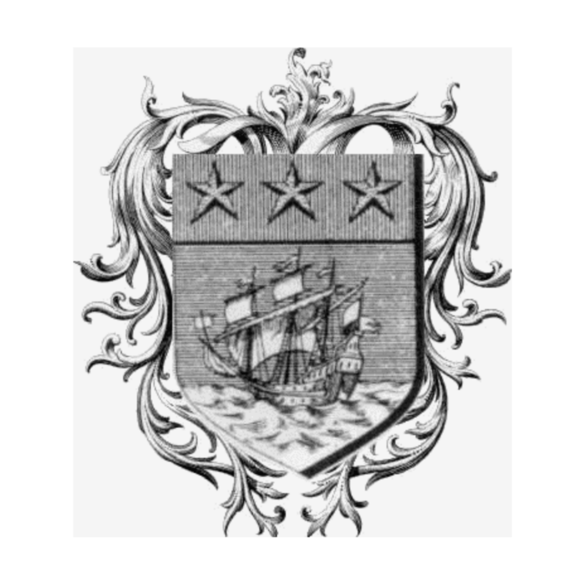 Coat of arms of family De Flotte