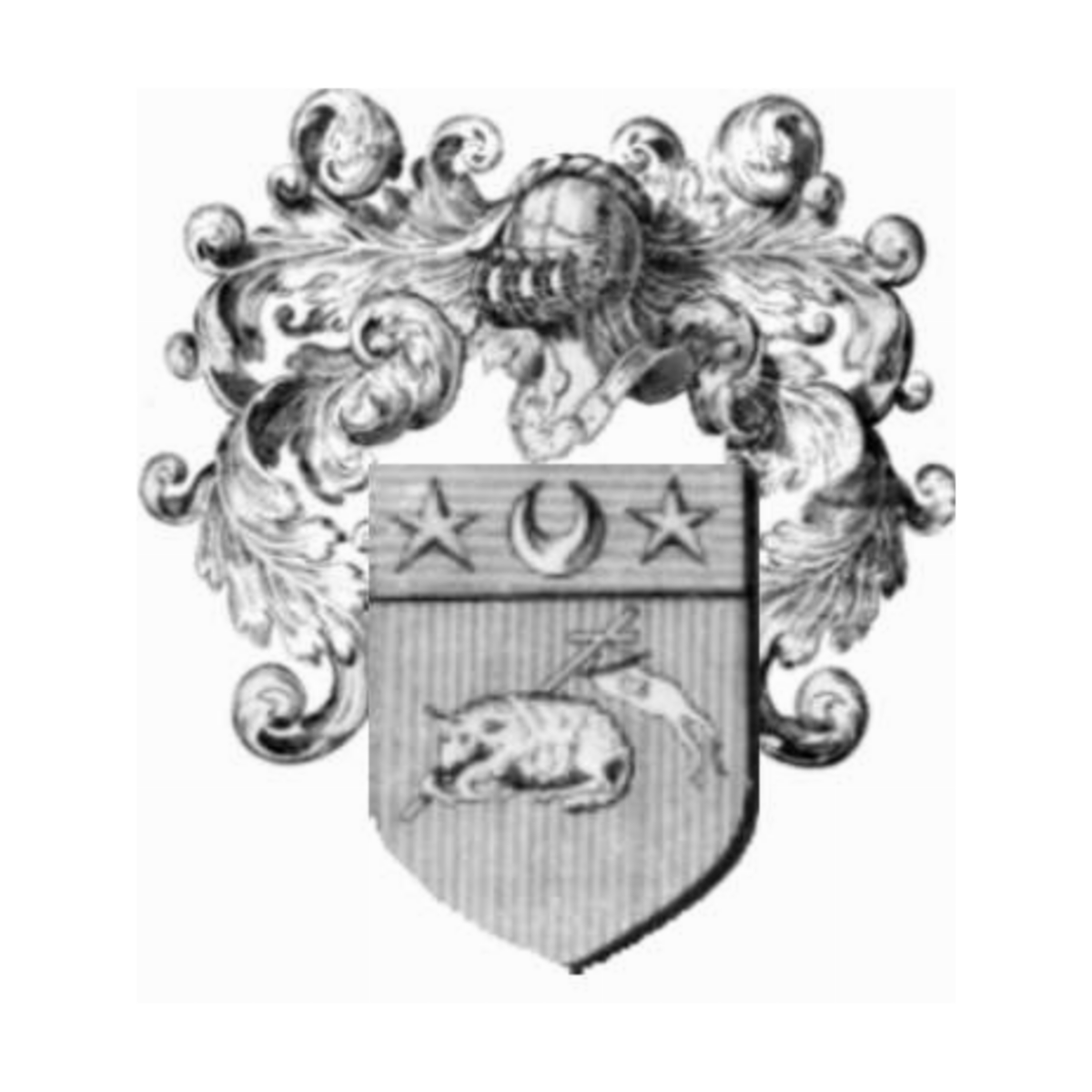 Wappen der Familie Pascau