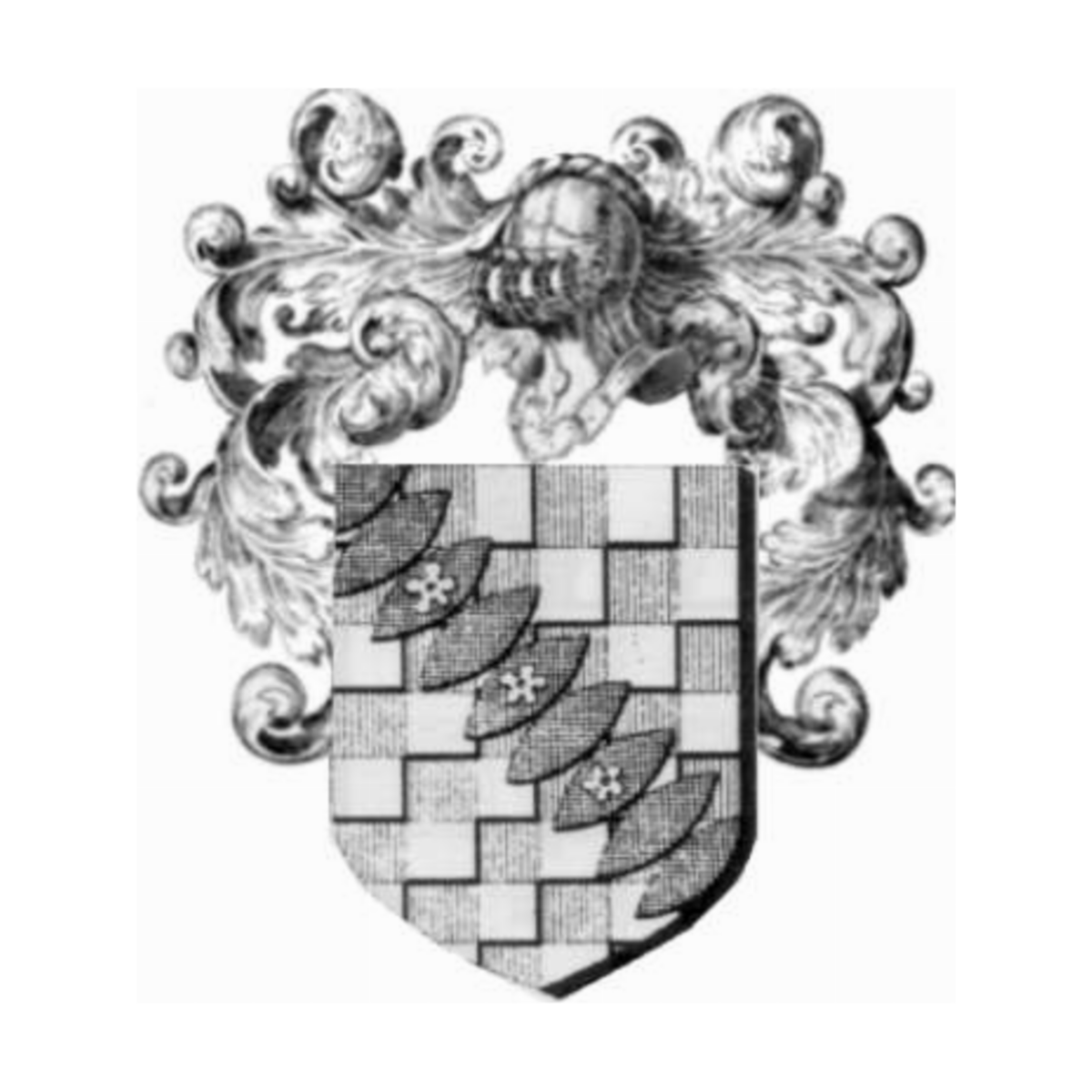 Coat of arms of family Lecadieu