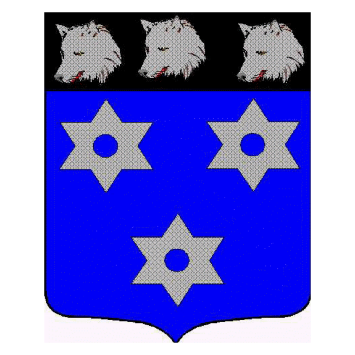 Wappen der Familie Mancel