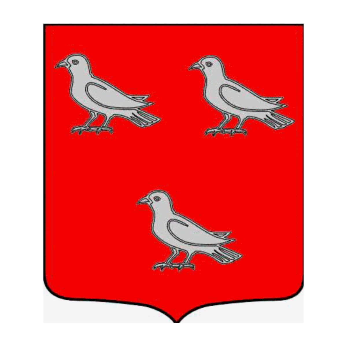 Wappen der Familie Lamy De La Chapele