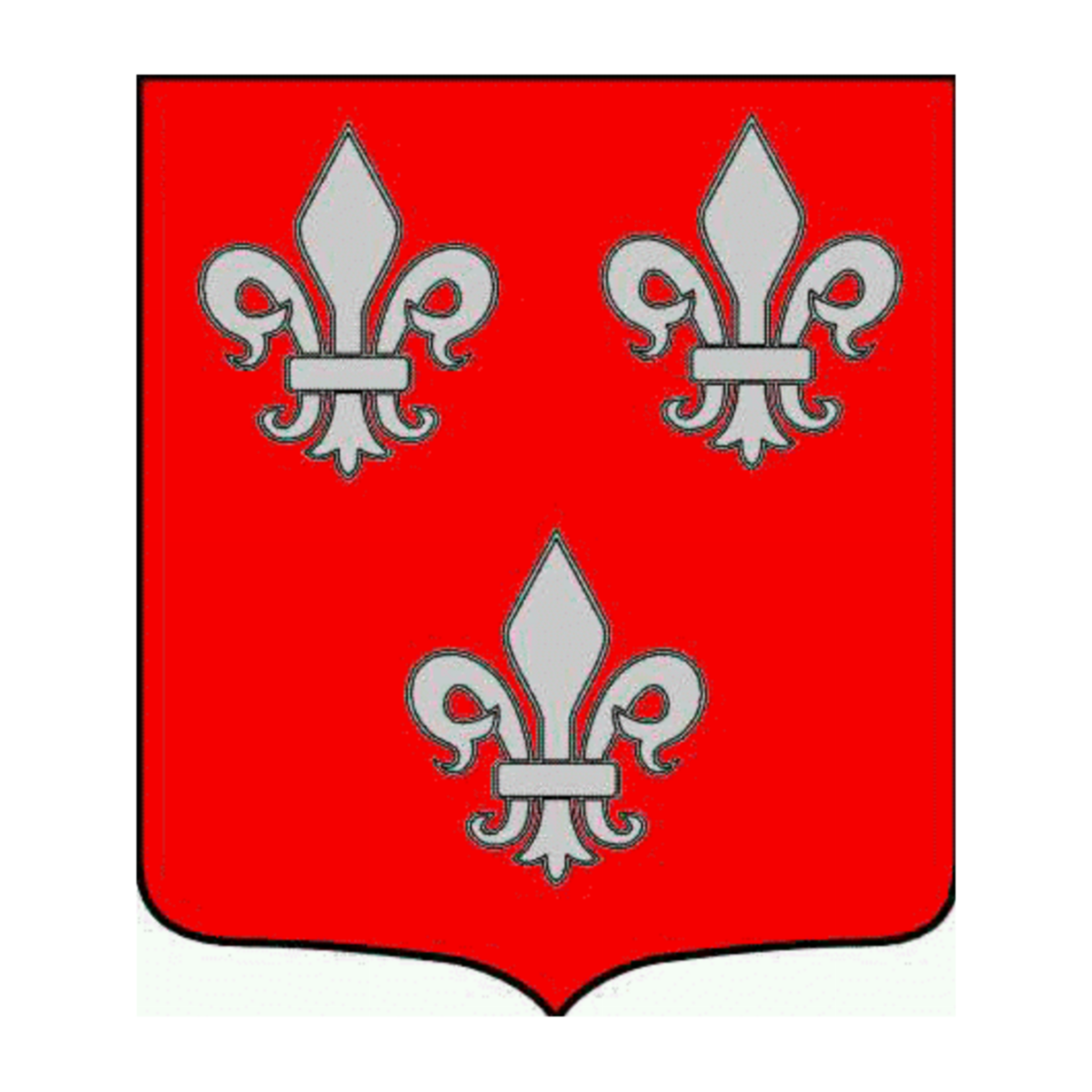 Coat of arms of family Illiere