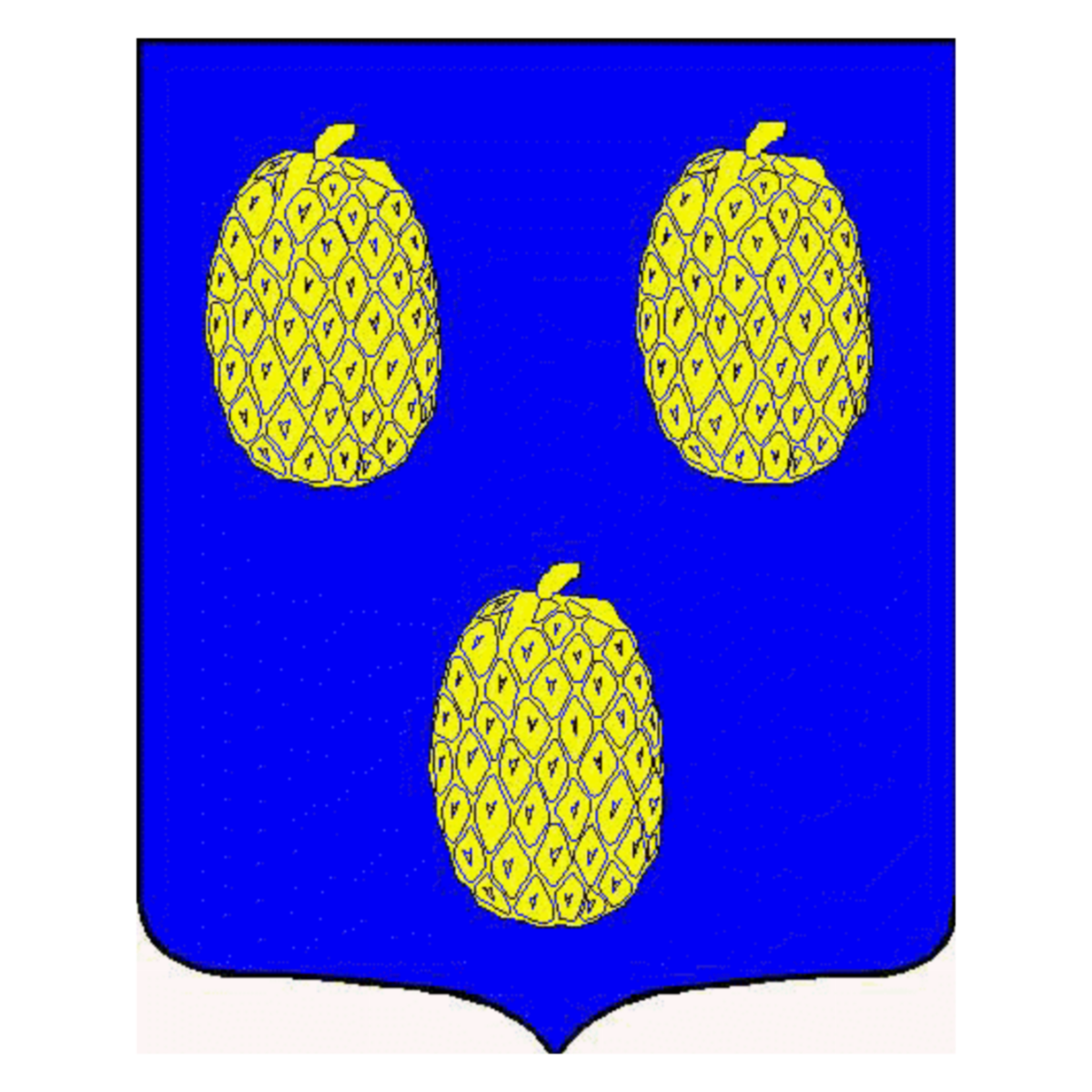Coat of arms of family Delpin