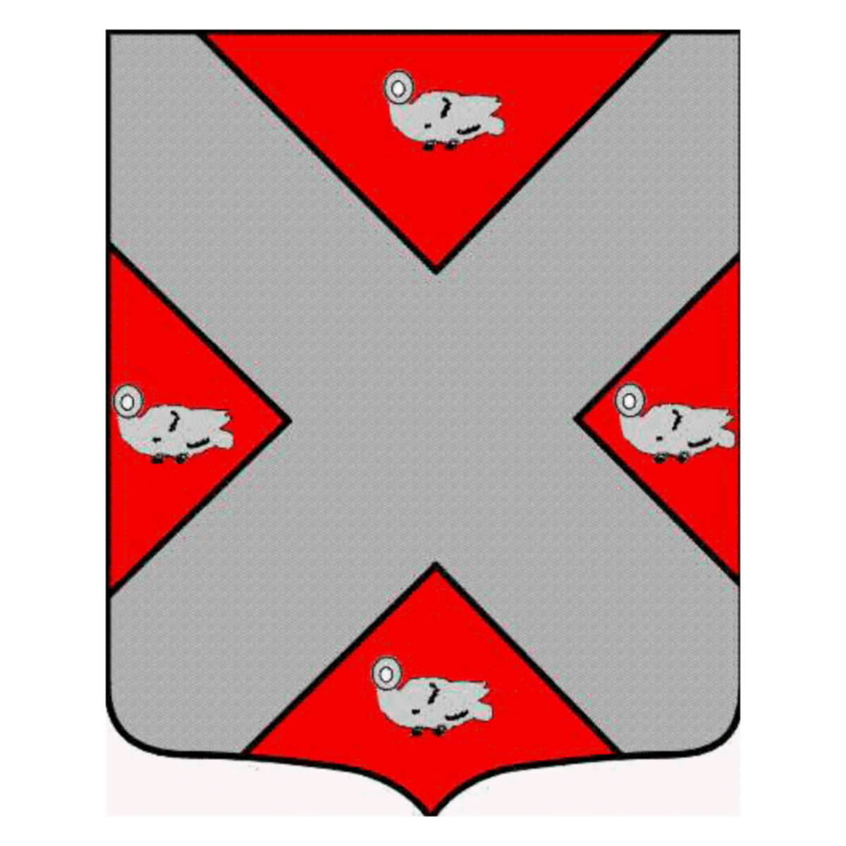 Wappen der Familie Sarcus