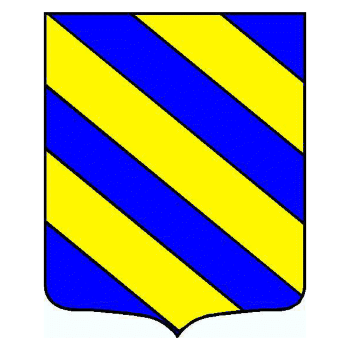 Coat of arms of family Benoist De La Prunarede