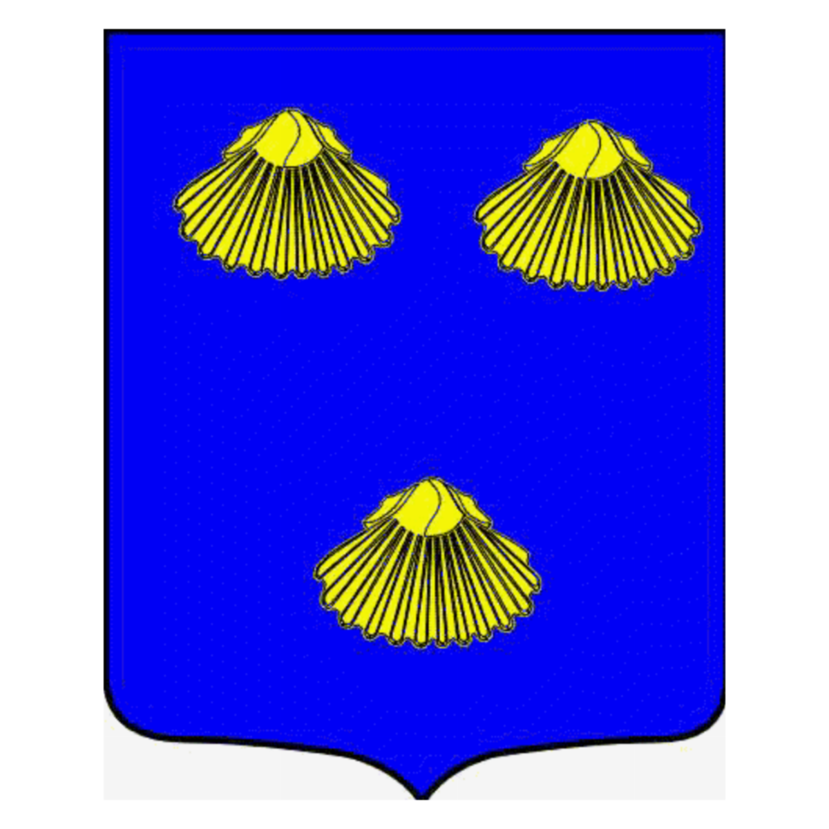 Coat of arms of family Delbost