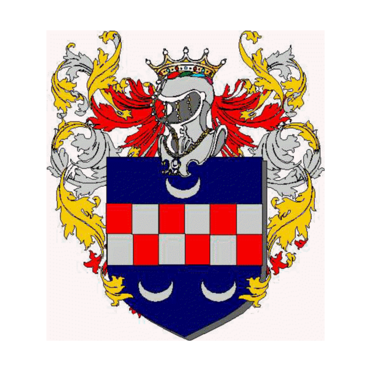 Coat of arms of family Secchioni