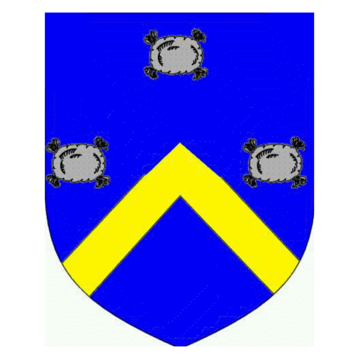 Coat of arms of family Cotton D'englesquevile