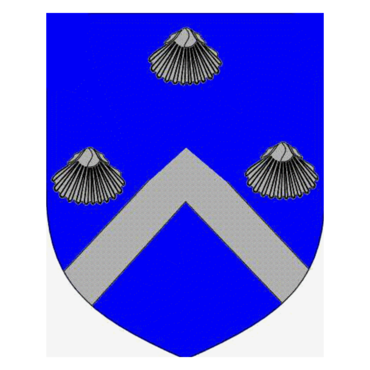 Coat of arms of family Milbeau