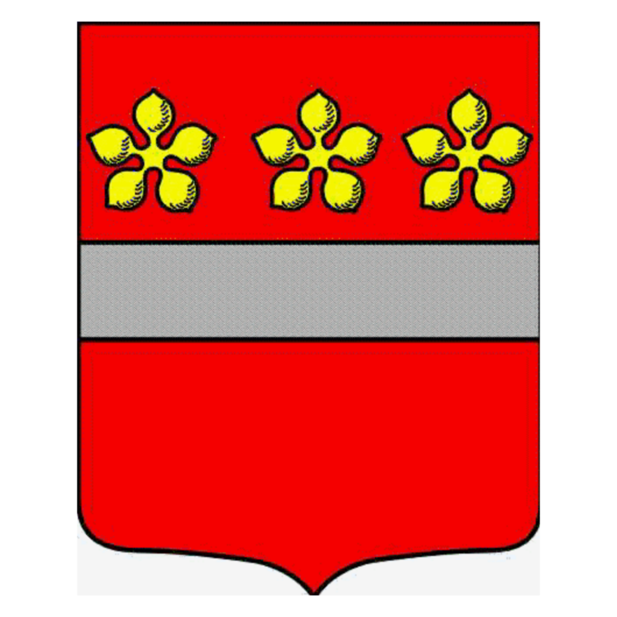 Coat of arms of family Villersvaudey