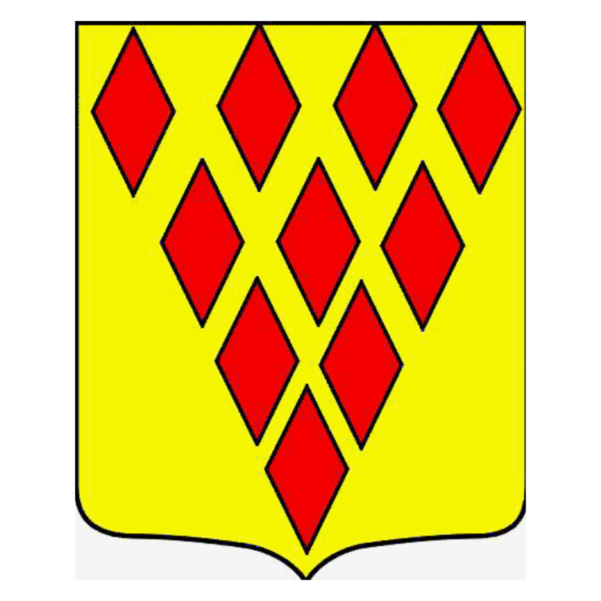 Coat of arms of family Alain