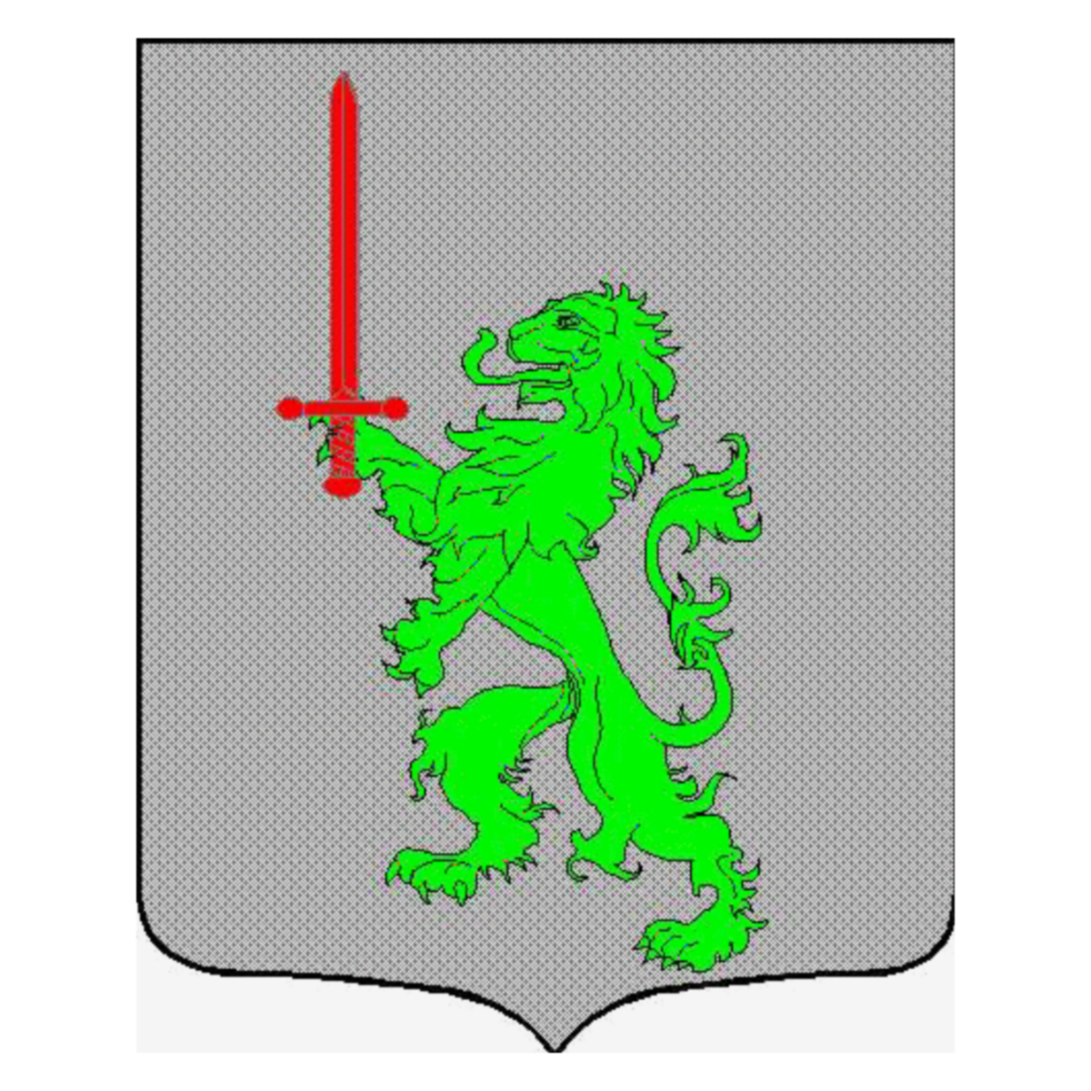 Coat of arms of family Du Largez