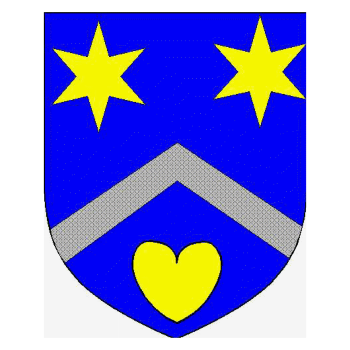 Coat of arms of family Mersier