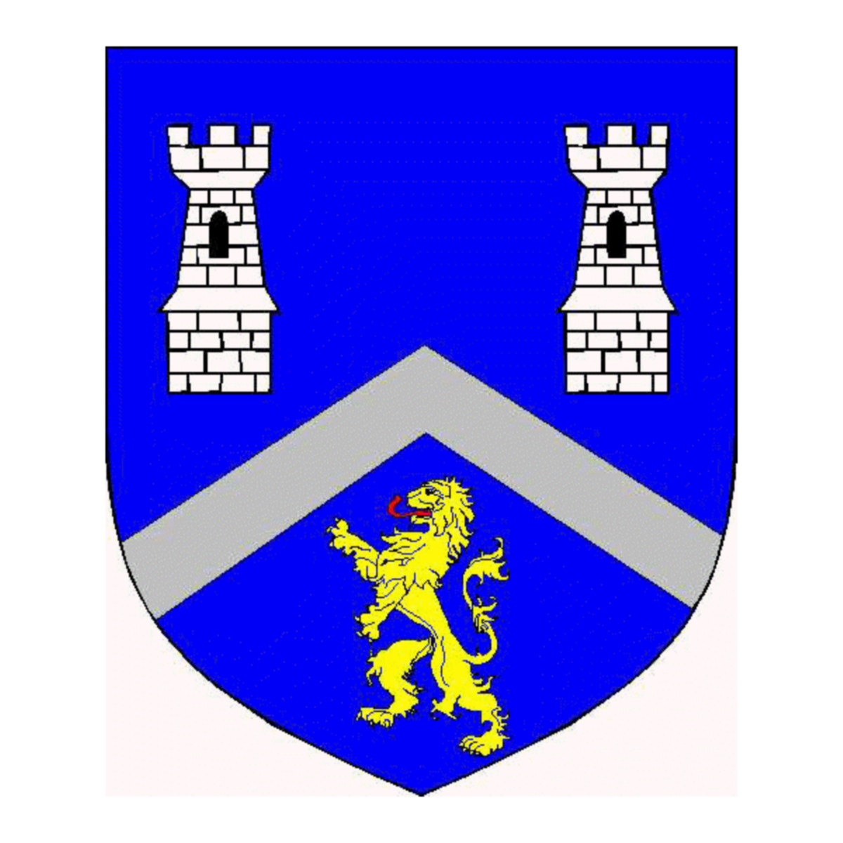 Coat of arms of family Avray