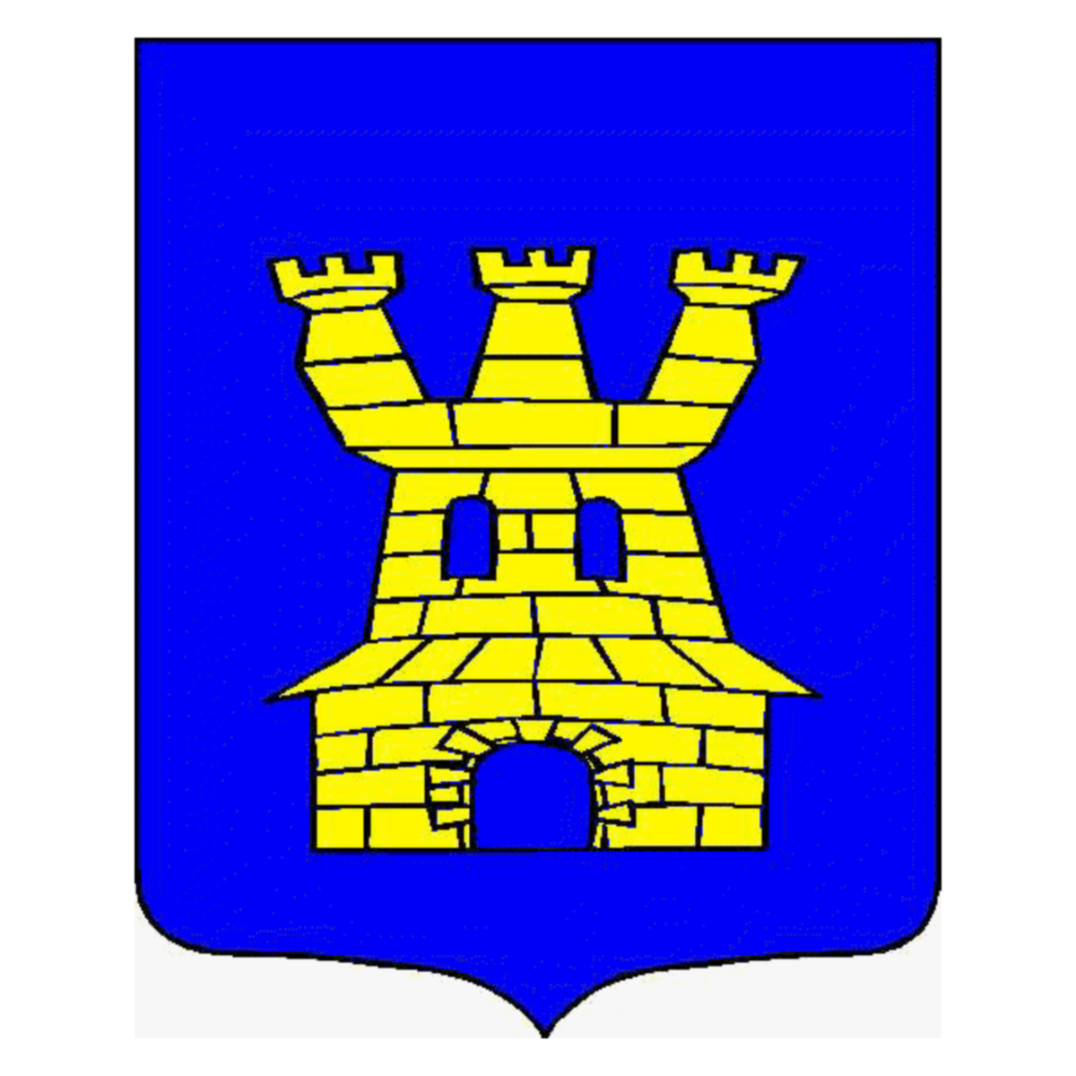 Coat of arms of family Chattelard