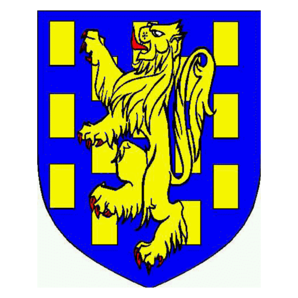 Coat of arms of family Conflans