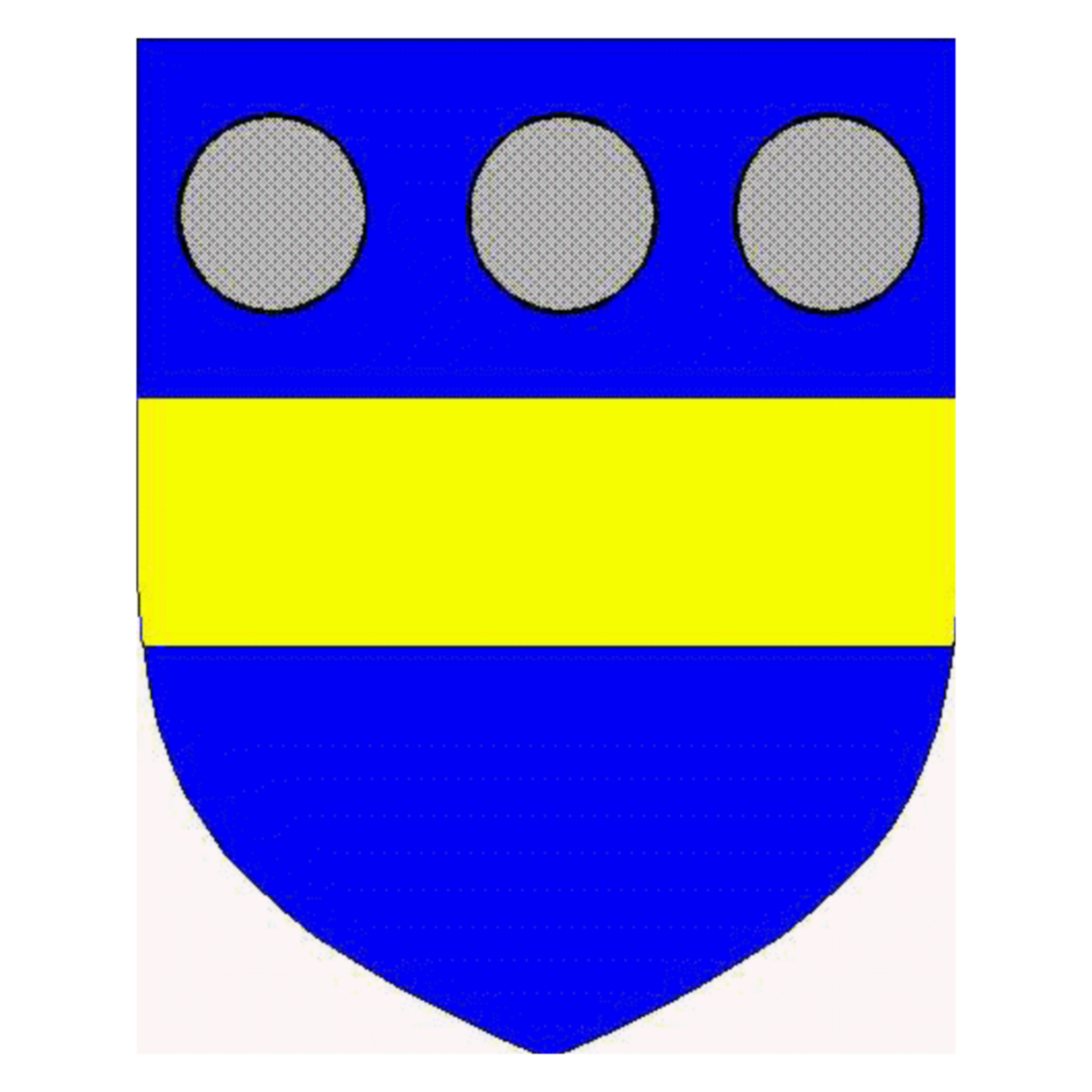 Wappen der Familie Bussac