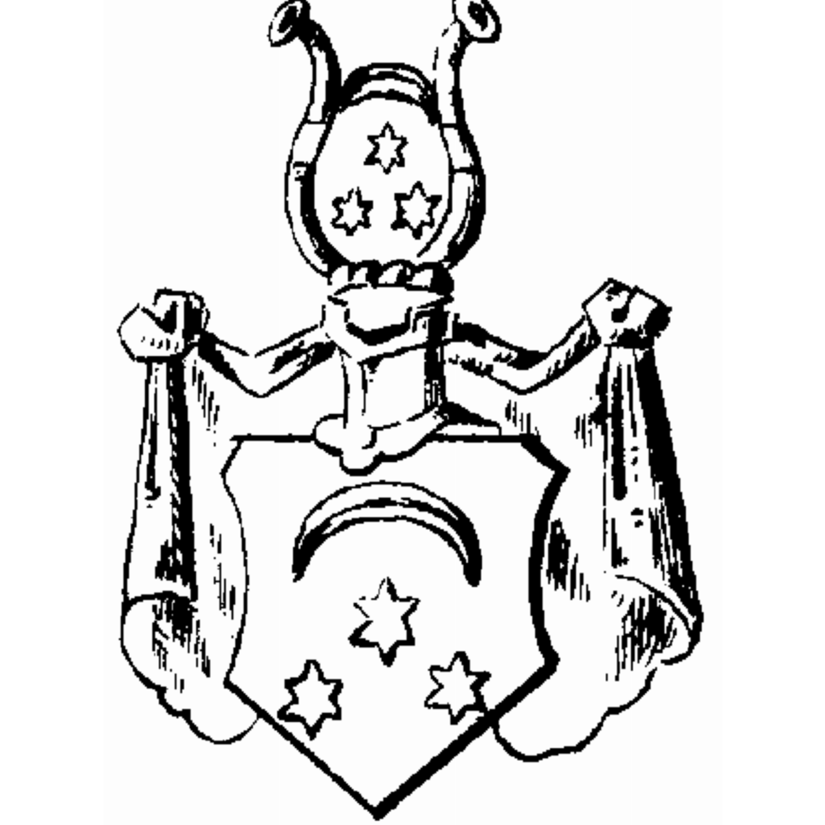 Coat of arms of family Scheibel