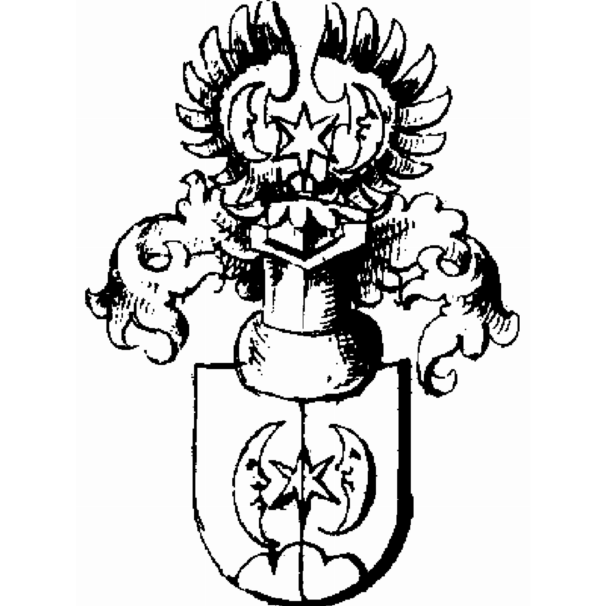 Escudo de la familia Dusedau