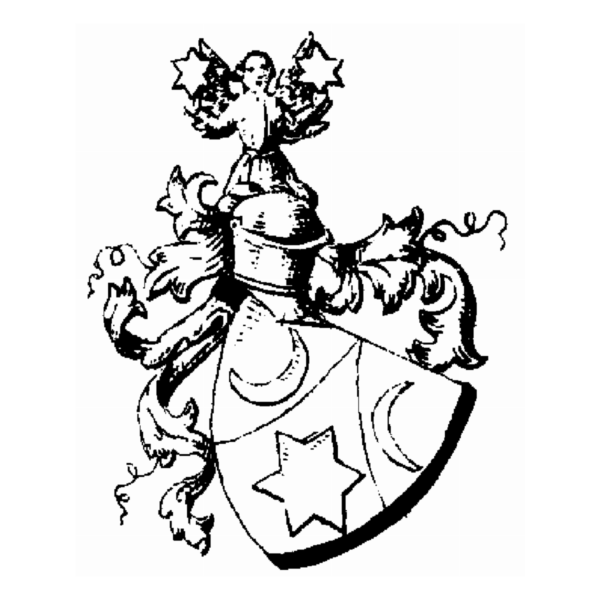 Wappen der Familie Moosreuter