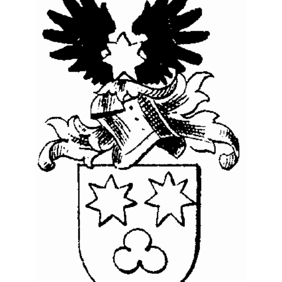 Coat of arms of family Pappel