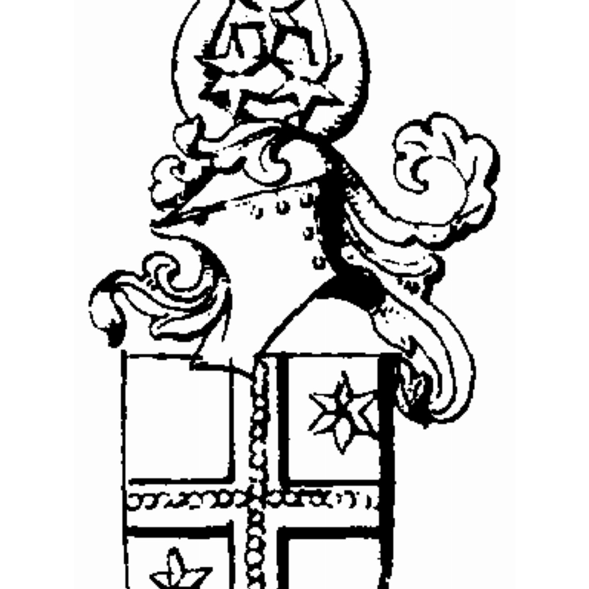 Coat of arms of family Überztwerch