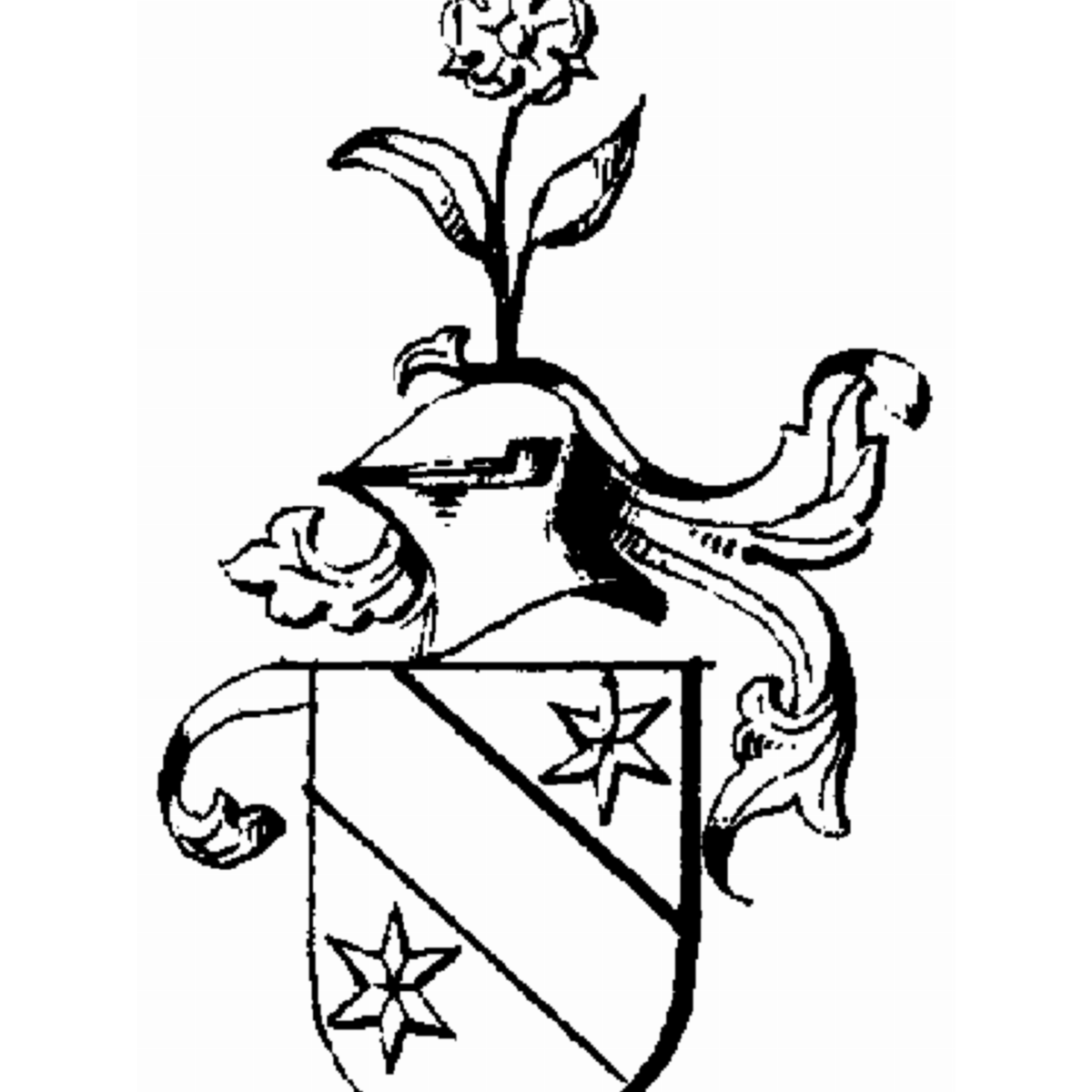 Coat of arms of family Uckerow