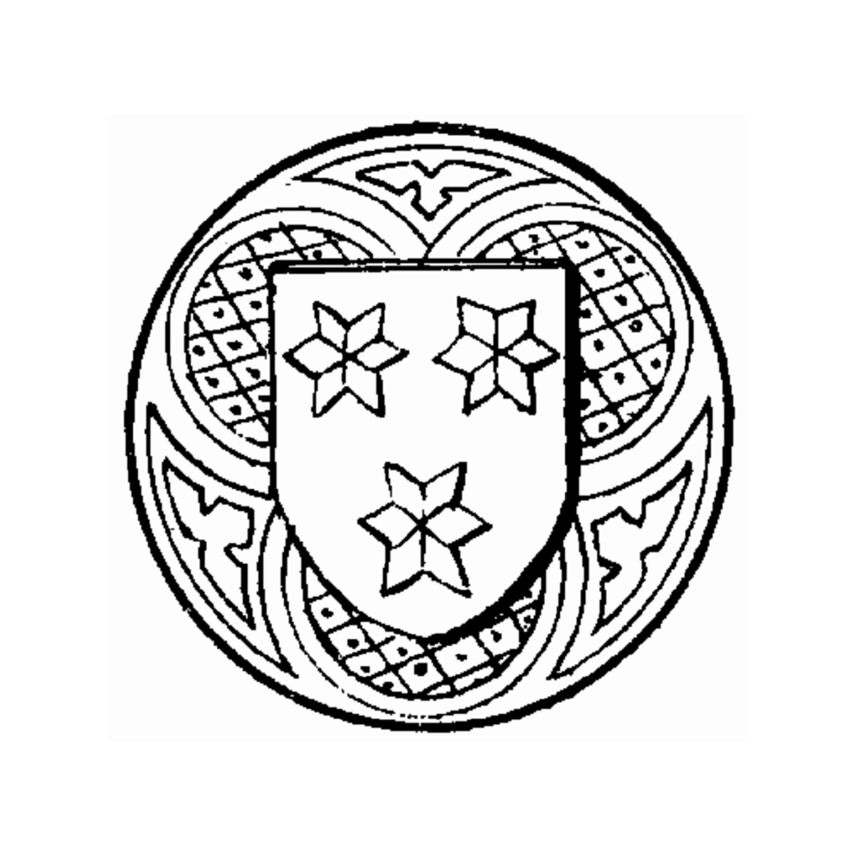 Coat of arms of family Krochdregen