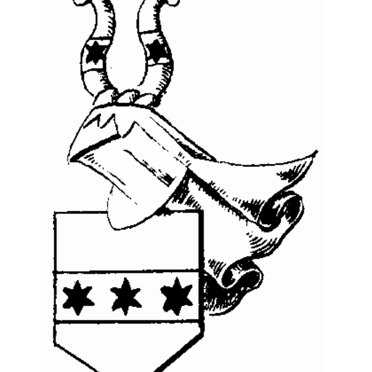 Coat of arms of family Morneweck