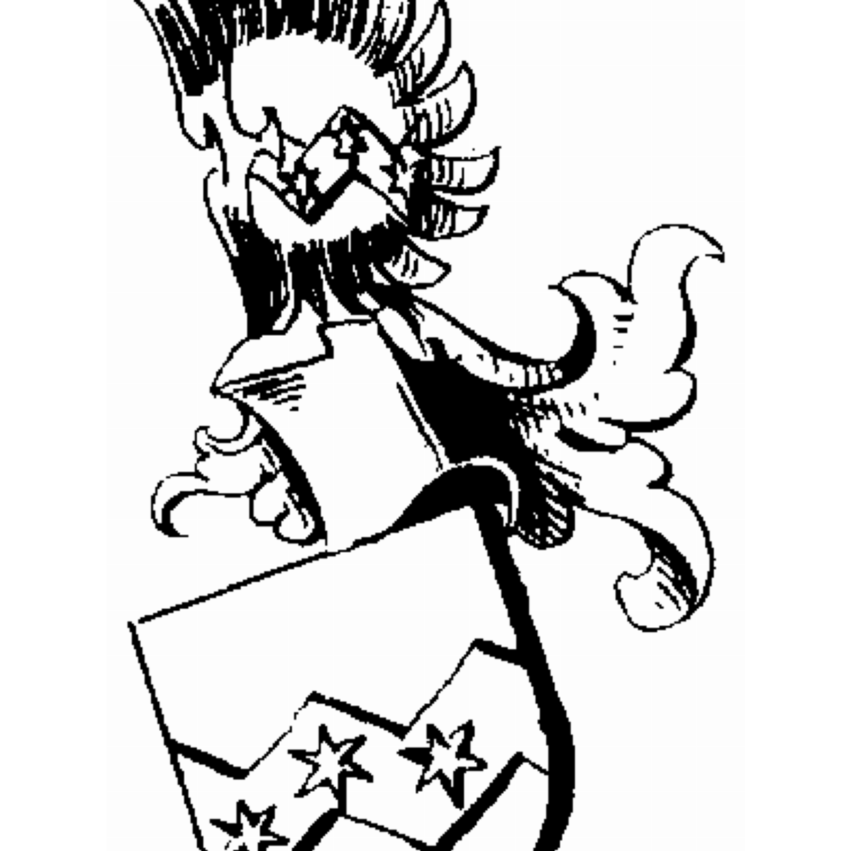 Coat of arms of family Bostel