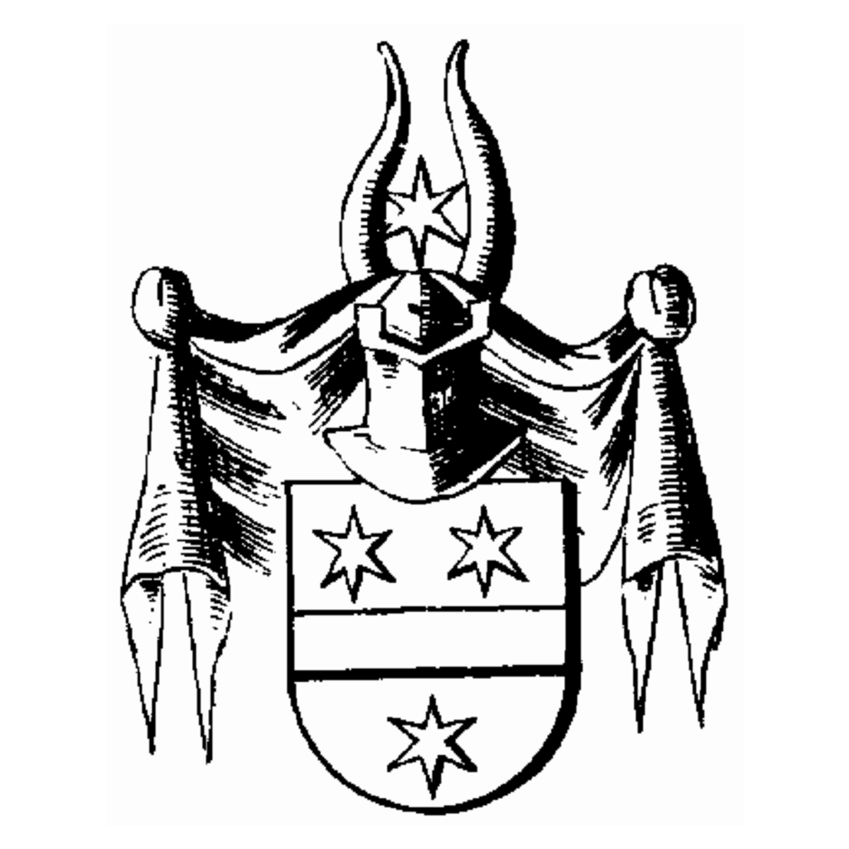 Escudo de la familia Ueberbau