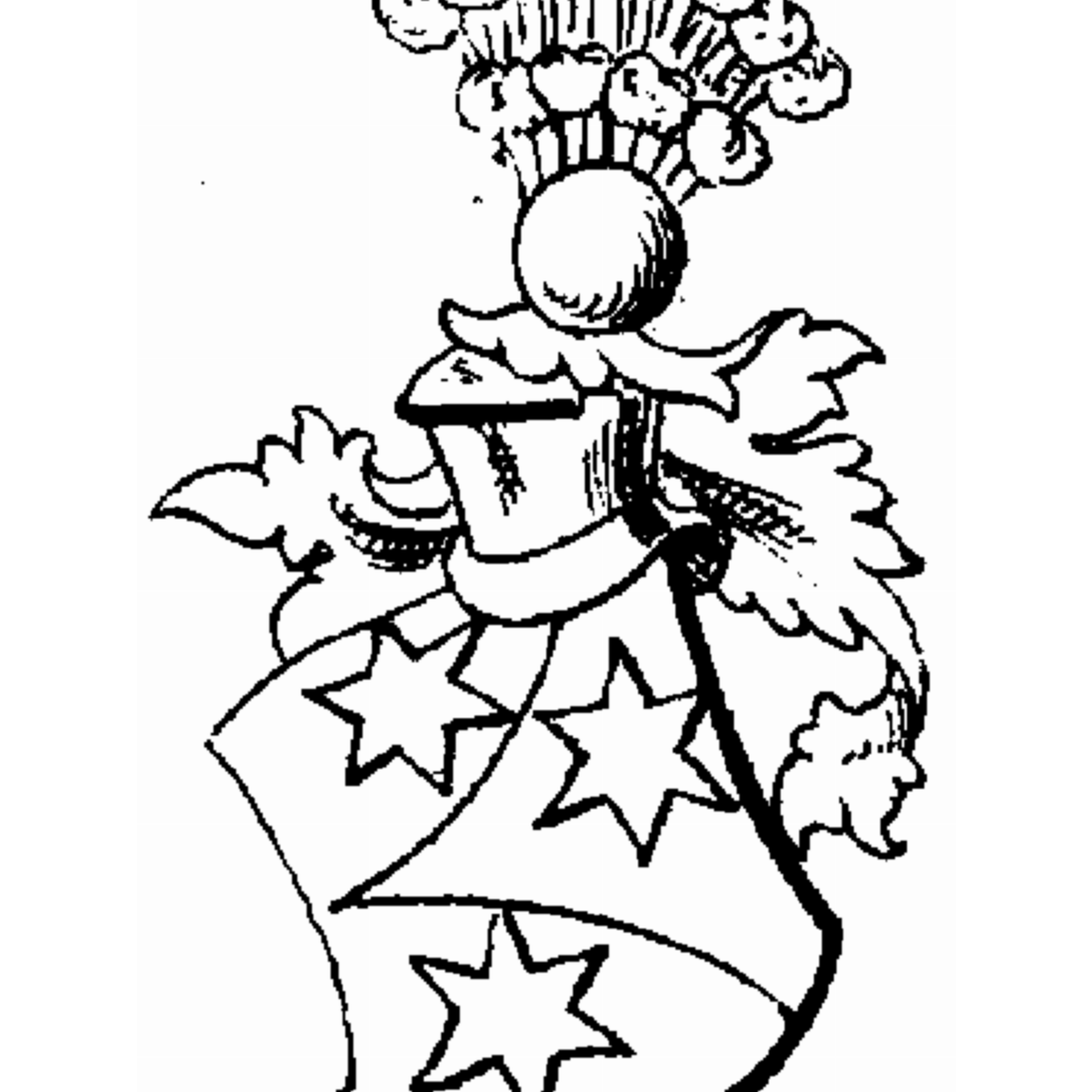 Coat of arms of family De Crutenbach