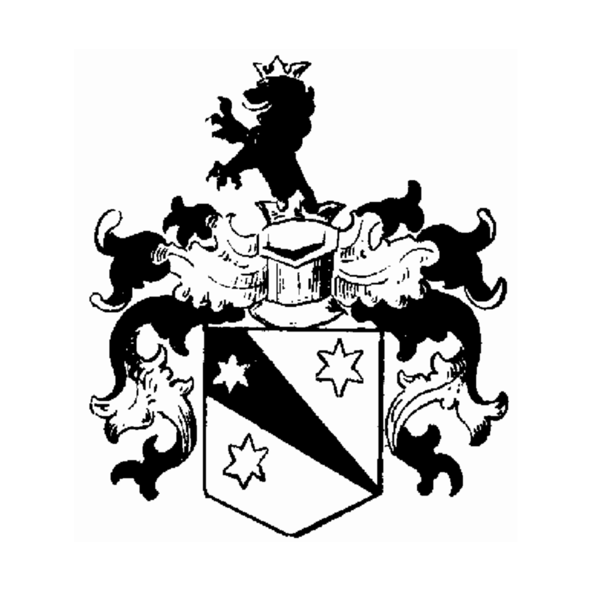 Coat of arms of family Badehorn