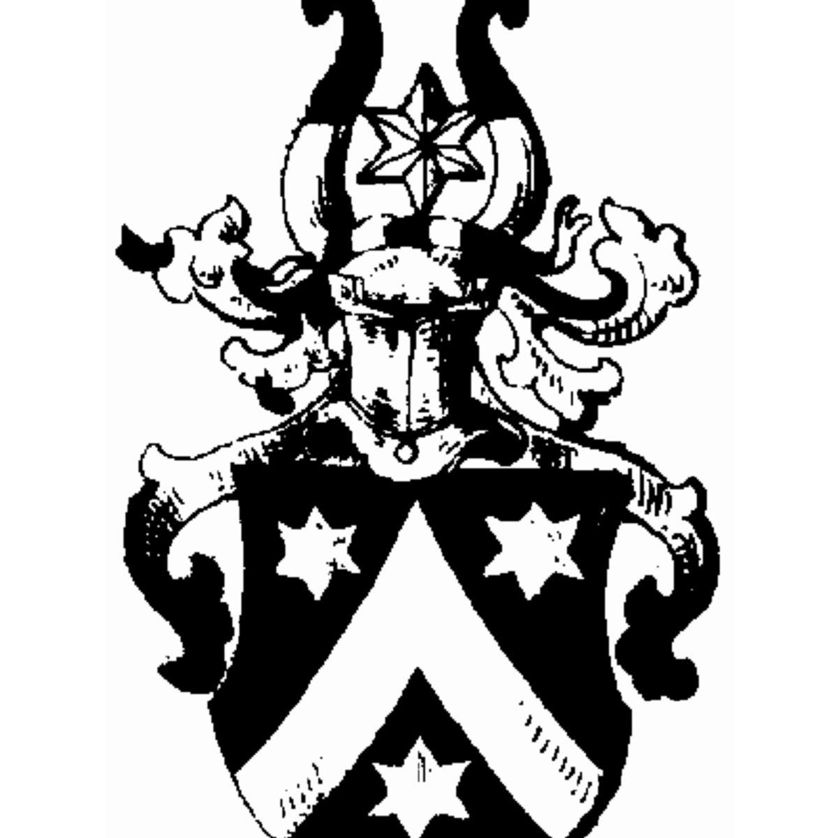 Coat of arms of family Ridderchin
