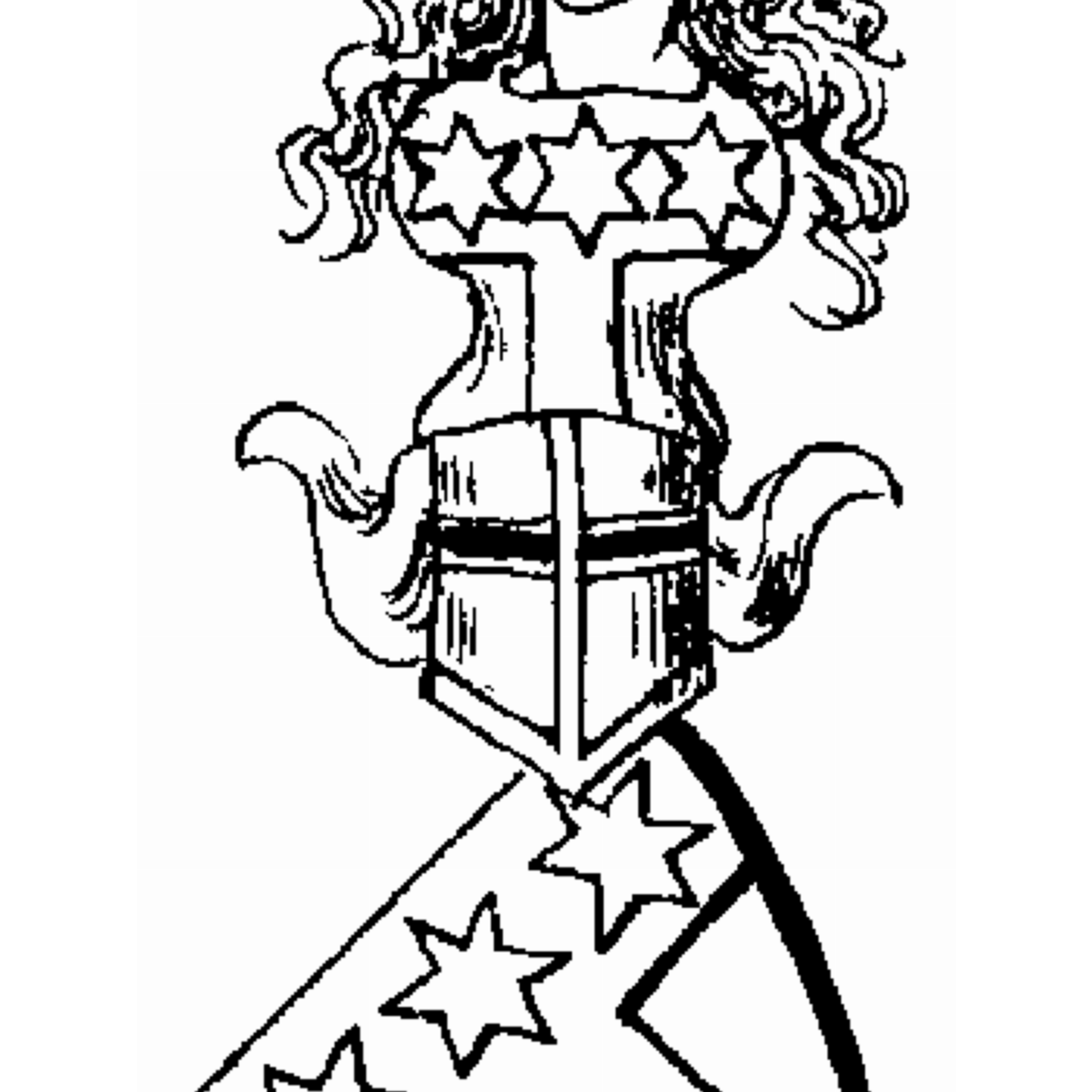 Coat of arms of family Moßhaimer