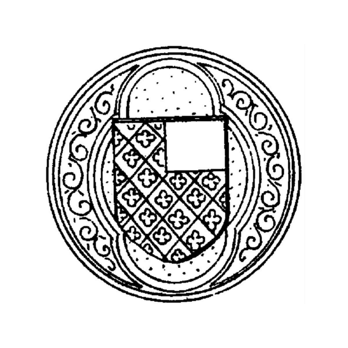 Escudo de la familia Normann Ehrenfels