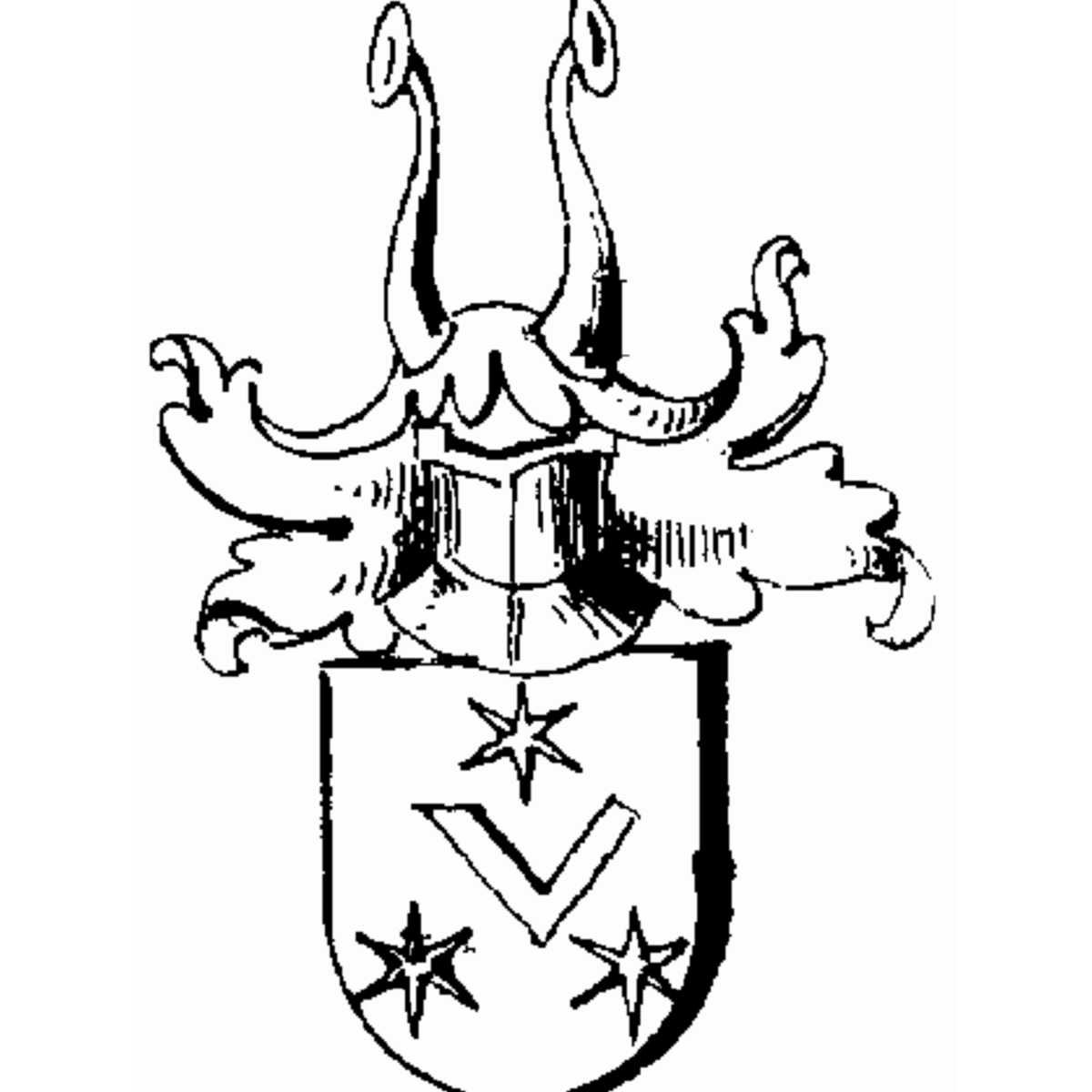 Escudo de la familia Uf Dem Biuhel