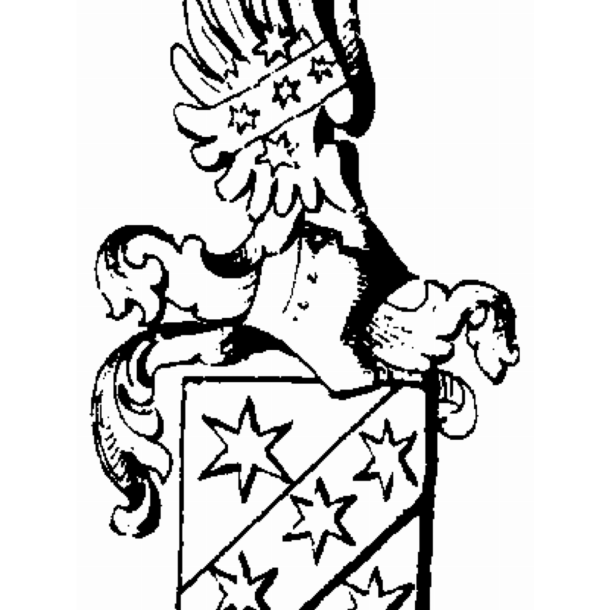 Coat of arms of family Ebermair